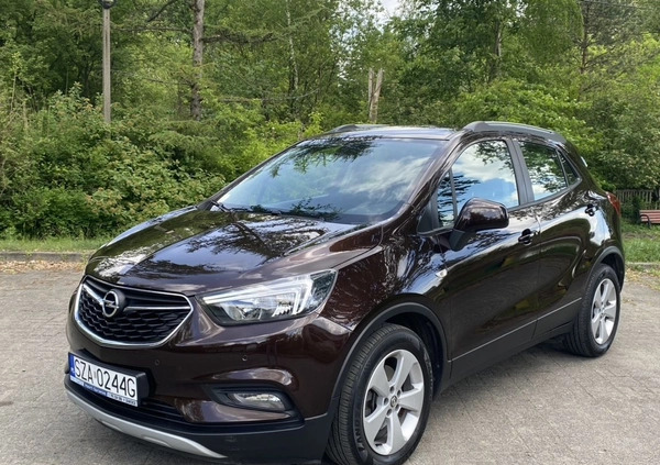Opel Mokka cena 53600 przebieg: 134102, rok produkcji 2017 z Zawiercie małe 352